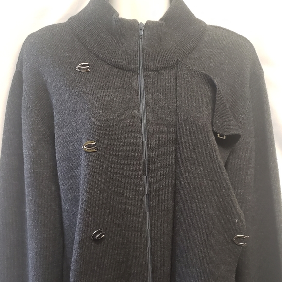 Nara Maglie Merino Wool Blend Cardigan Sweater - Picture 5 of 14